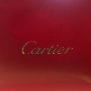 Beautiful Cartier gift bag